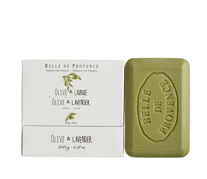 Belle de Provence Olive & Lavender Soap 200G