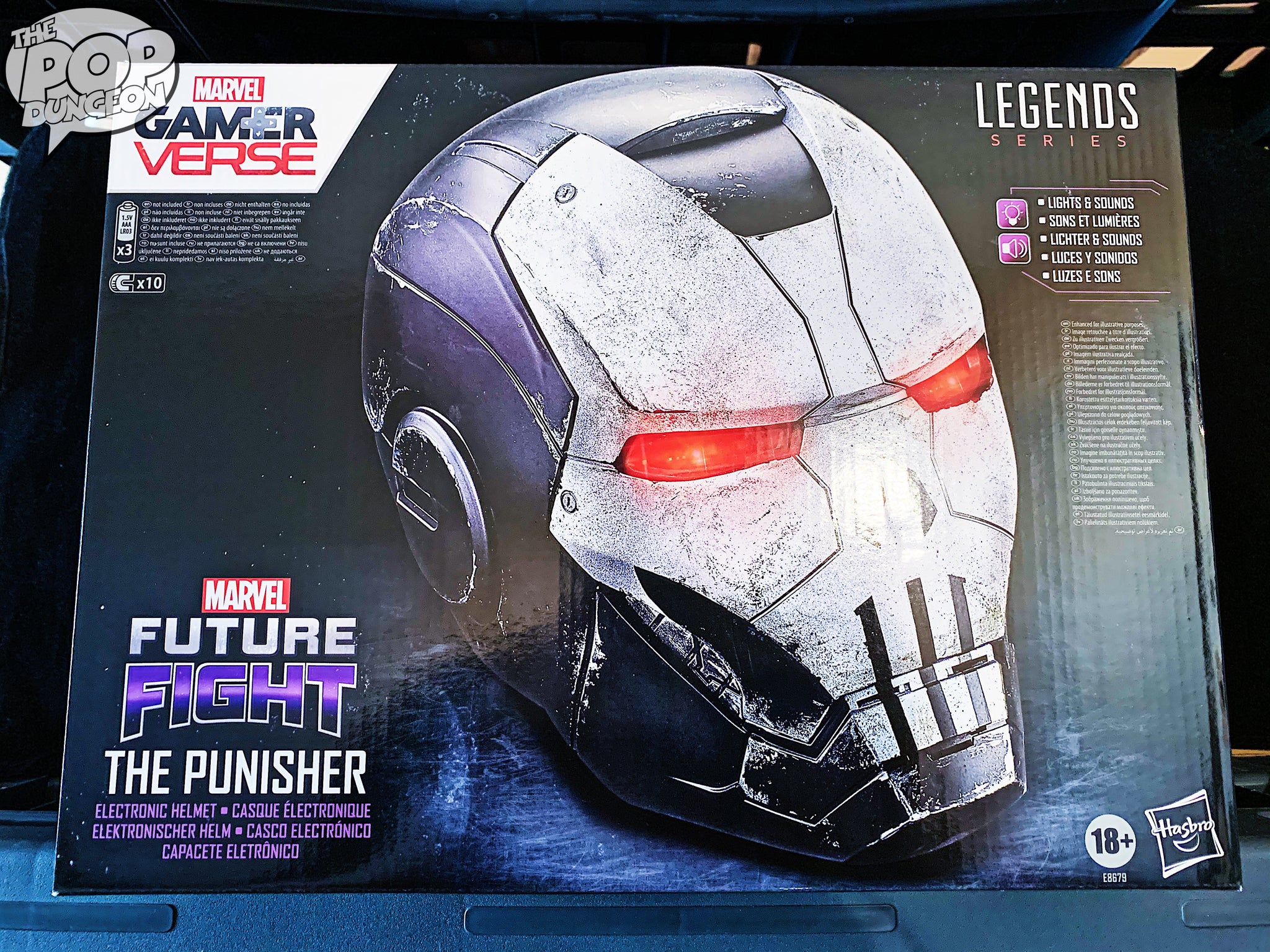 Marvel Legends Punisher War Machine Helmet Prop Replica Exclusive