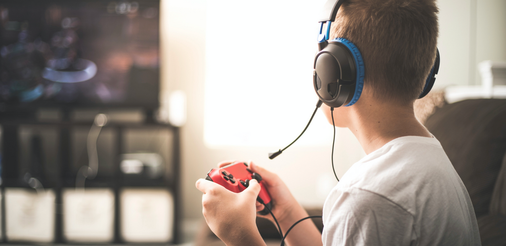 Child Playing Video Games Image