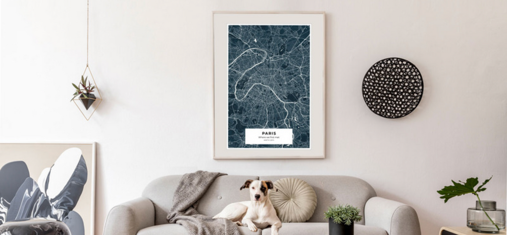 Craft & Oak's City Map Posters