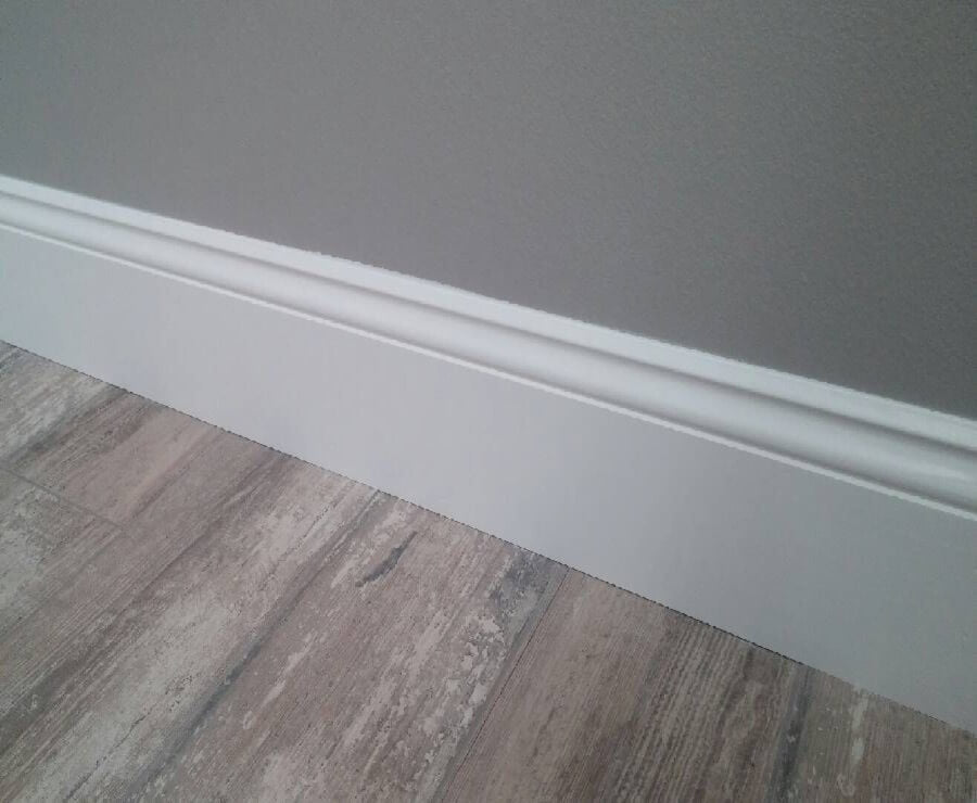 how to install baseboard trim