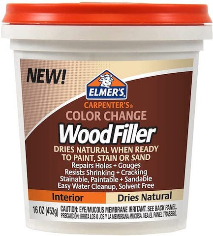 Elmer's E914 Carpenter's Color Change Wood Filler