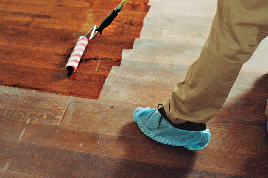 Recoating – For Light Wear and Covering Floor Scratch Repair