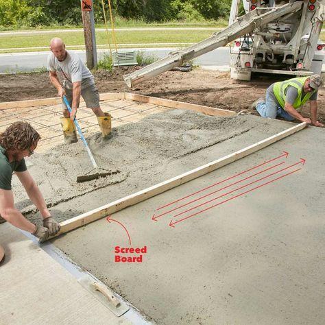 repurposed wood for screed application