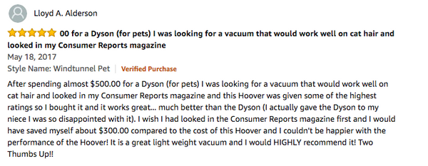 best vacuum for pet hair review Hoover T-Series WindTunnel Pet Bagged Corded Upright Vacuum UH30310