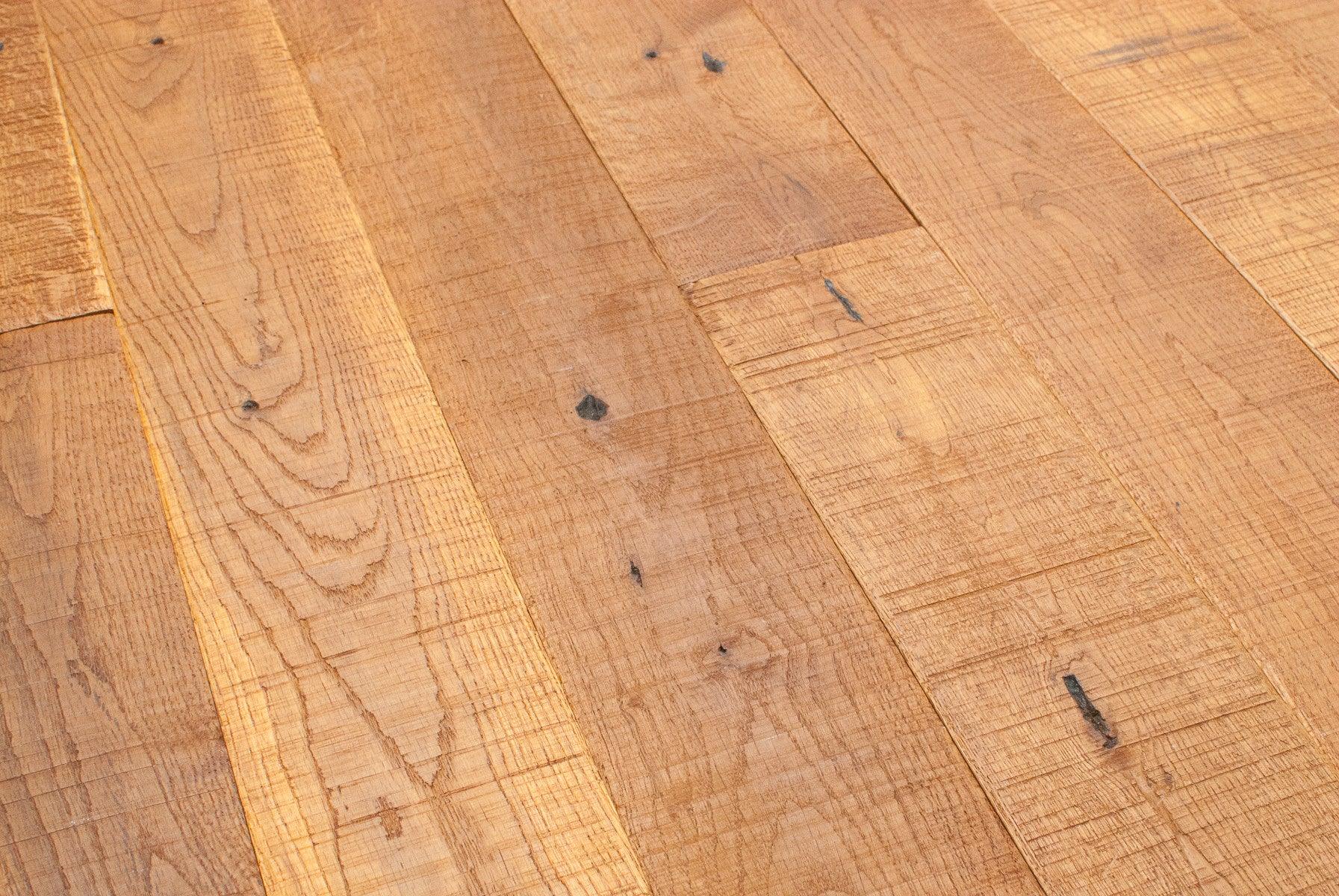 Rustic Smoke Stain 5 White Oak Solid Hardwood Easiklip Floors