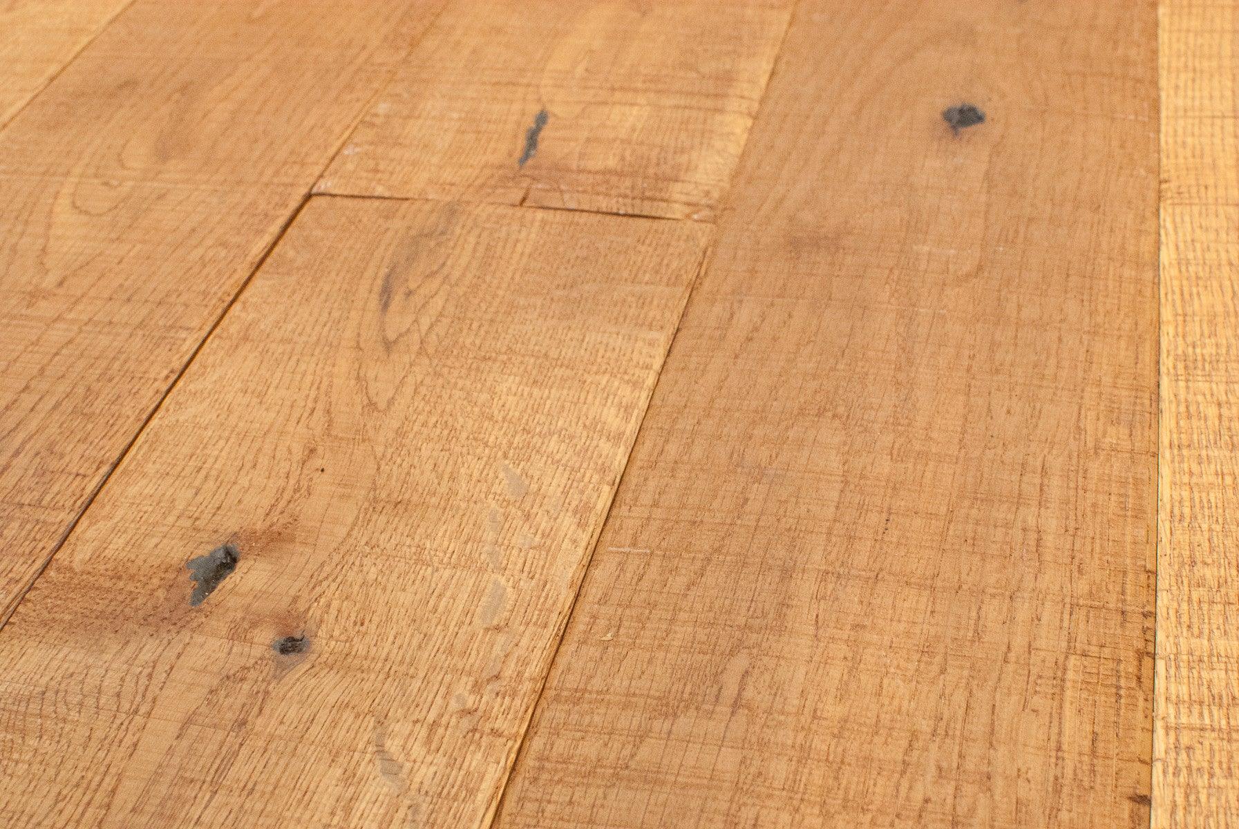 Rustic Smoke Stain 5 White Oak Solid Hardwood Easiklip Floors