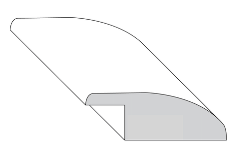 Flush Reducer Molding - 3/4