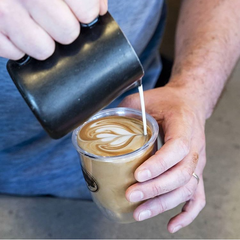 Coffee pouring