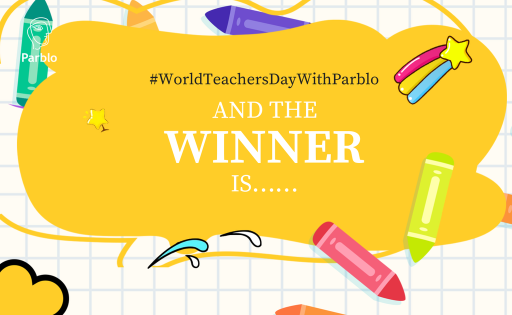 Parblo Teacher’s Day Drawing Contest Winner | Affordable drawing tools