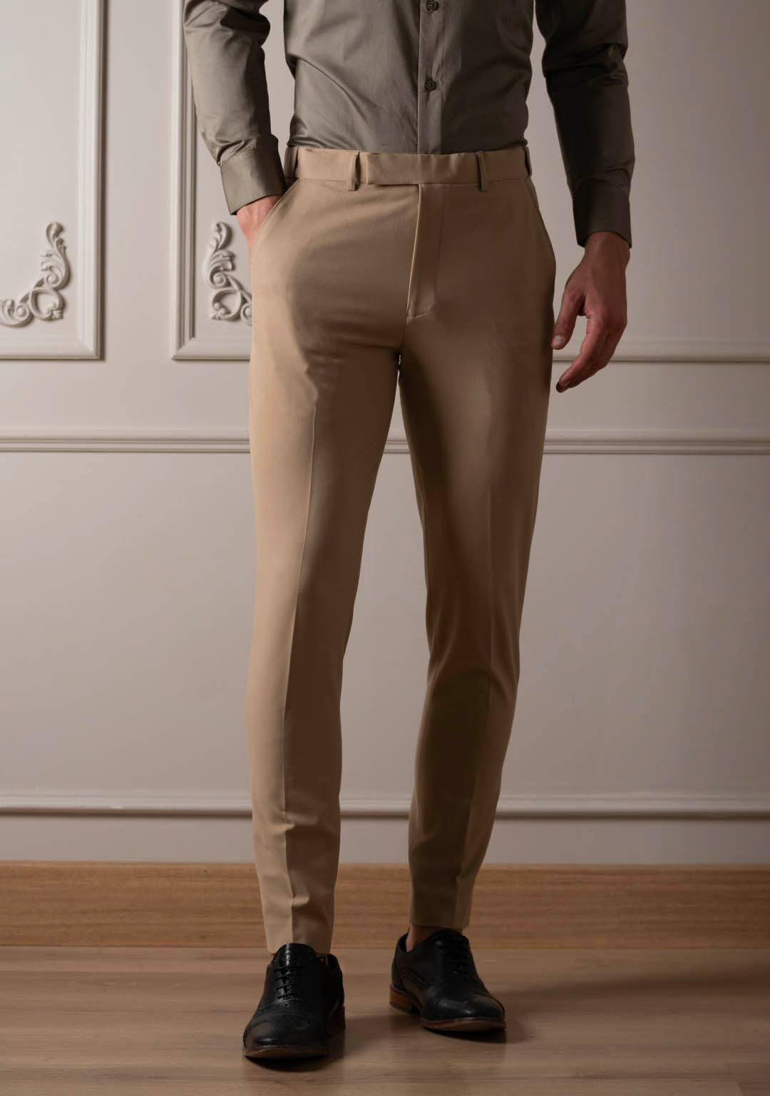 the rich clothing Slim Fit Men Beige Trousers - Buy the rich clothing Slim  Fit Men Beige Trousers Online at Best Prices in India | Flipkart.com