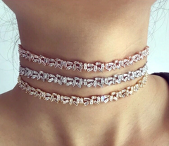 Stone choker necklace 