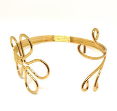 Gold arm band armlet is 