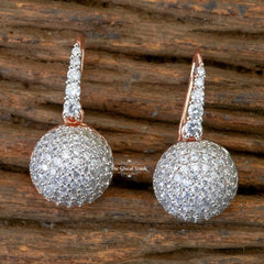 American Diamond Hook Earrings 