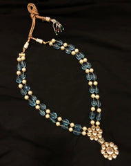 High Quality Kundan Necklace with Beads