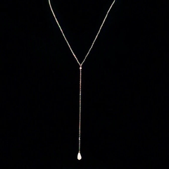 Pearl Drop Back Chain