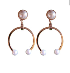 Pearl Dangler Earrings 