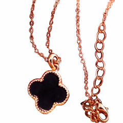 Long Black Pendant Chain