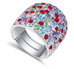 Multicoloured Stone Ring Online