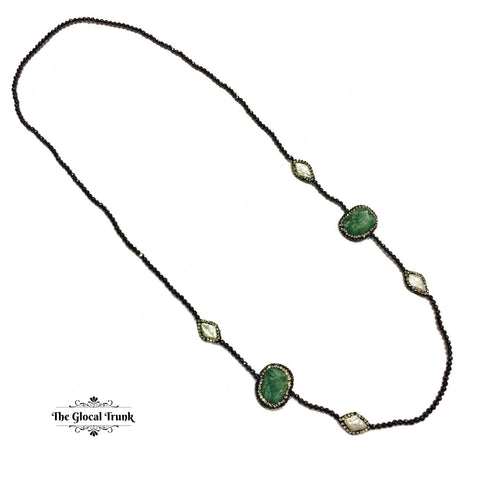 https://www.theglocaltrunk.com/products/natural-agate-stone-and-keshi-pearl-necklace-moss-green