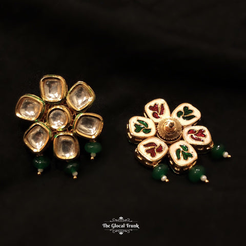 https://www.theglocaltrunk.com/products/amber-kundan-and-bead-dangler-stud-earrings