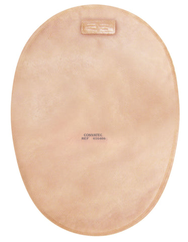 ConvaTec 416410 Natura + Closed-End Pouch, 8" Pouch With 2-Sided Comfort Panel; No Filter Tan 57mm (2-1/4") Flange - Owl Medical Supplies