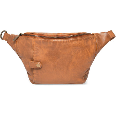 DEPECHE-Denmark Leather Belt Bag - Crossbody Fashion Chic Soft Cow Leather  Bag - Cognac 