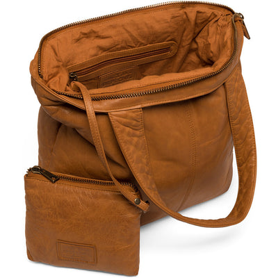 Depeche Oversize Leather Bumbag - Camel • Priser »