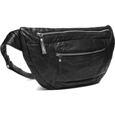 DEPECHE Leather Bumbag 13396-BLACK – O'Flynns Footwear Shop Shoes Online