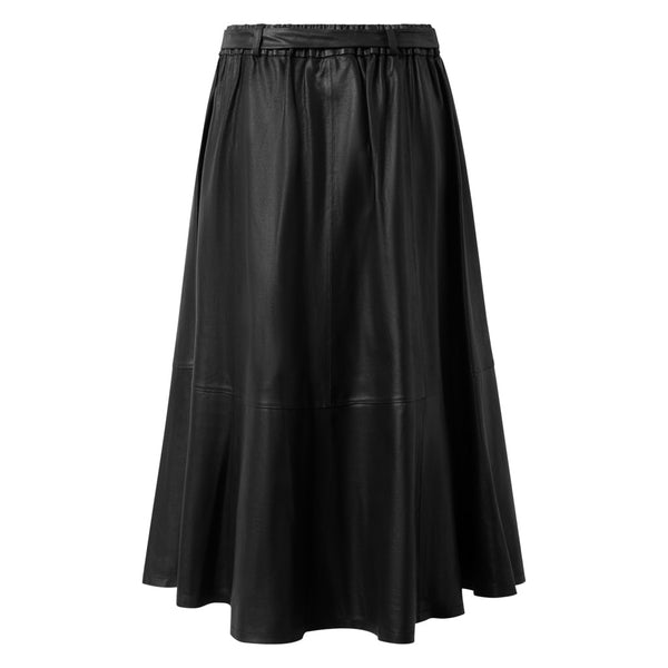A skirt w/belt / 50158 - Black (Nero)