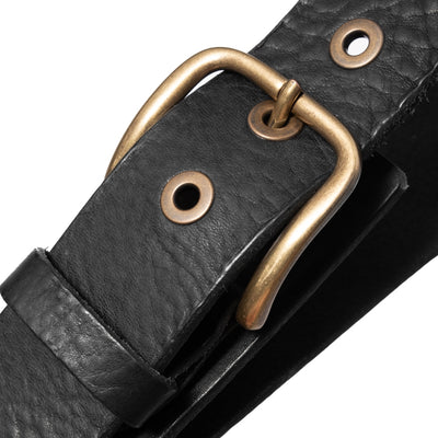 Leather dress in soft stretch quality / 50638 - Black (Nero) – DEPECHE