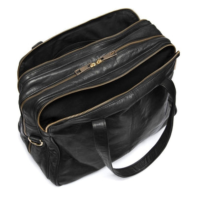 Depeche Shoulder Bag Vintage Brick Leather Large Bag 