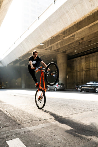 wheelie pedal bike