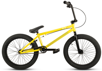 bmx bike yellow and black