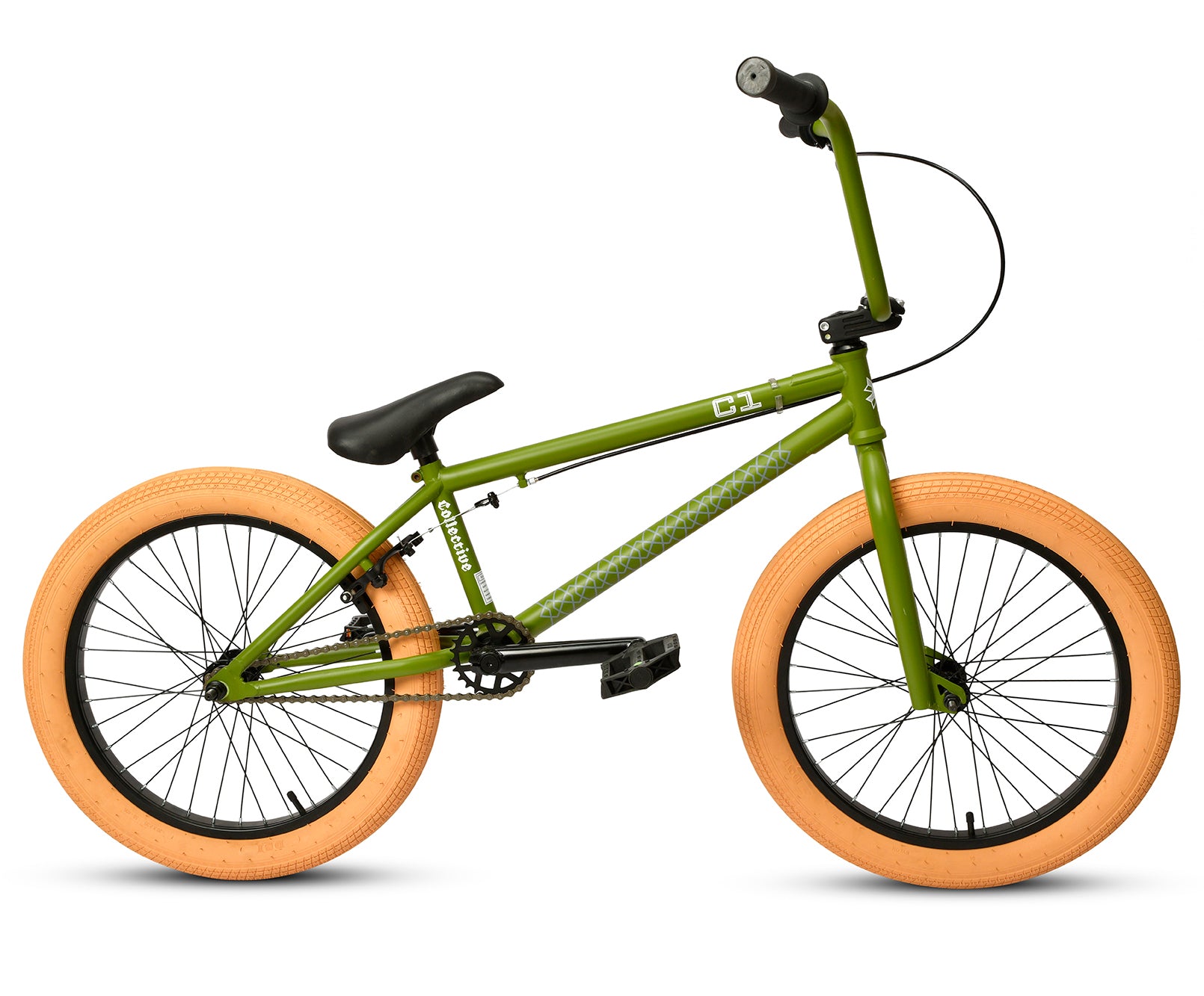 green bmx bike