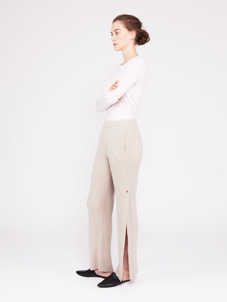 wide leg track pants