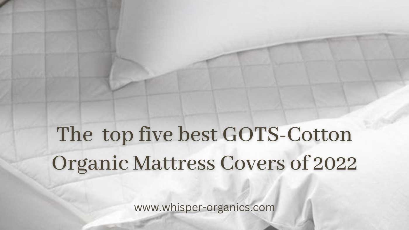 Brentwood Home Twin Organic Waterproof Mattress Protector