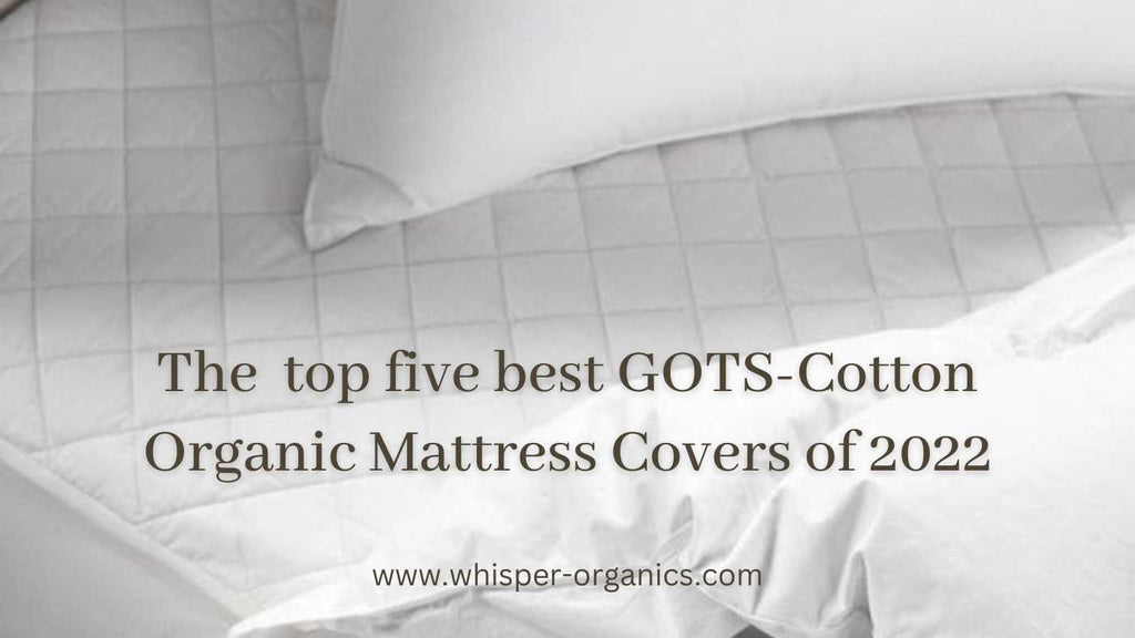 whisper organics mattress cover washing instructions
