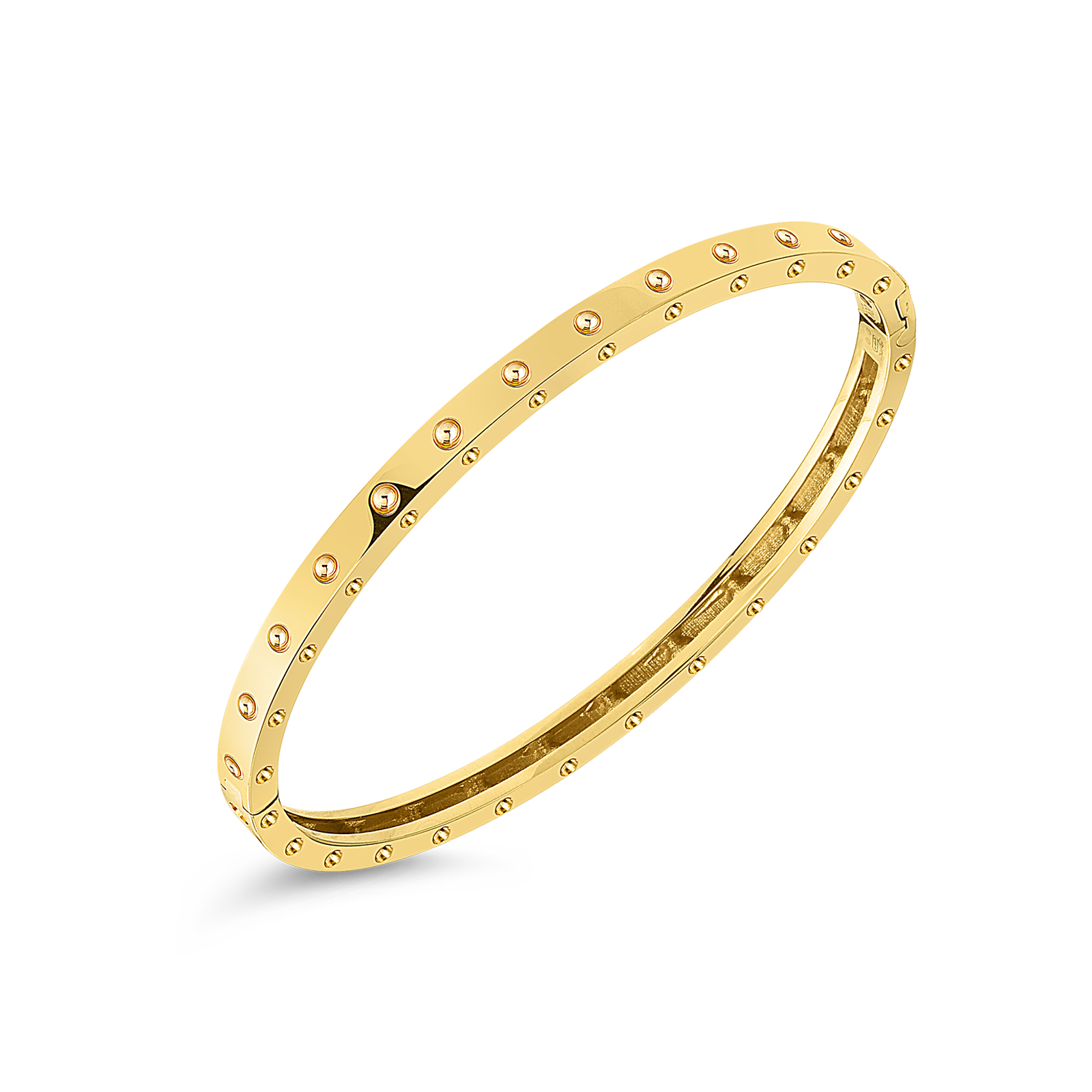 Symphony 18 Karat Yellow Gold Pois Moi Bangle