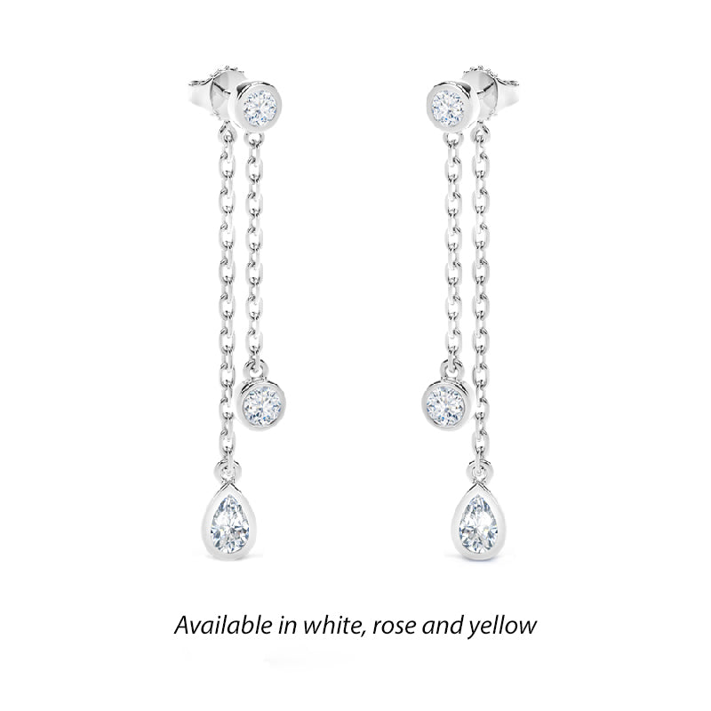 forevermark diamond drop earrings