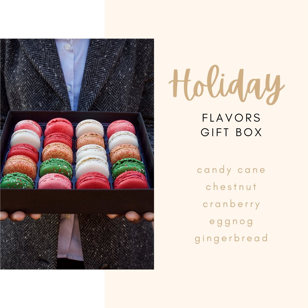 Holiday Macaron Gift Box