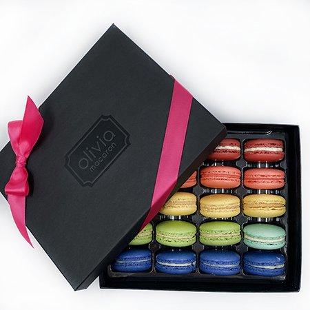 Starbucks 2015 Rainbow Macarons Mug With Gift Box, 16 fl oz 