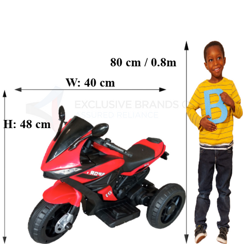 kids electric ride on battery operated bike for children exclusive brands online