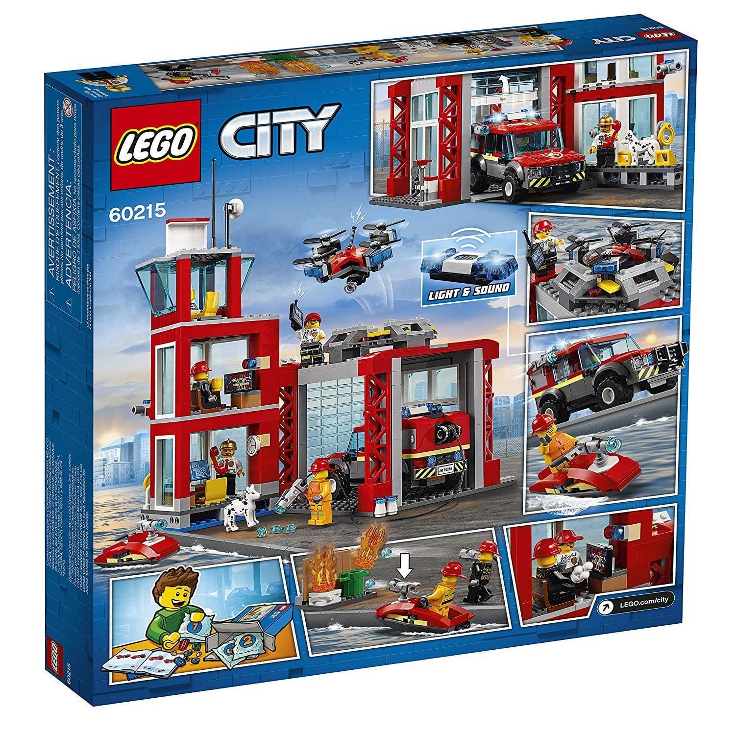 lego 60215 city fire station