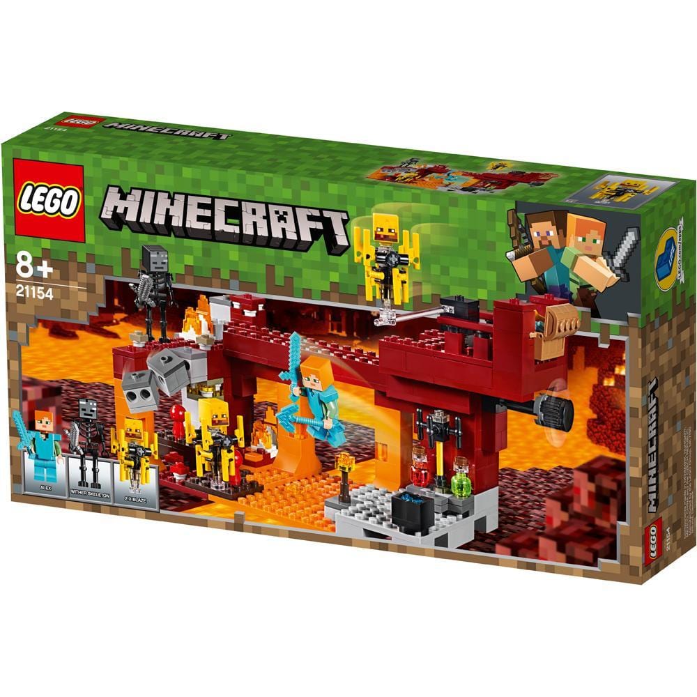 Lego Minecraft The Blaze Bridge Exclusivebrandsonline