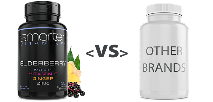 smarter elderberry versus other brands