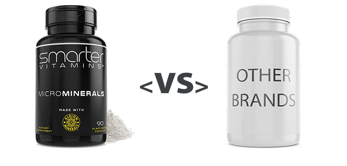 Smarter Microminerals versus other brands