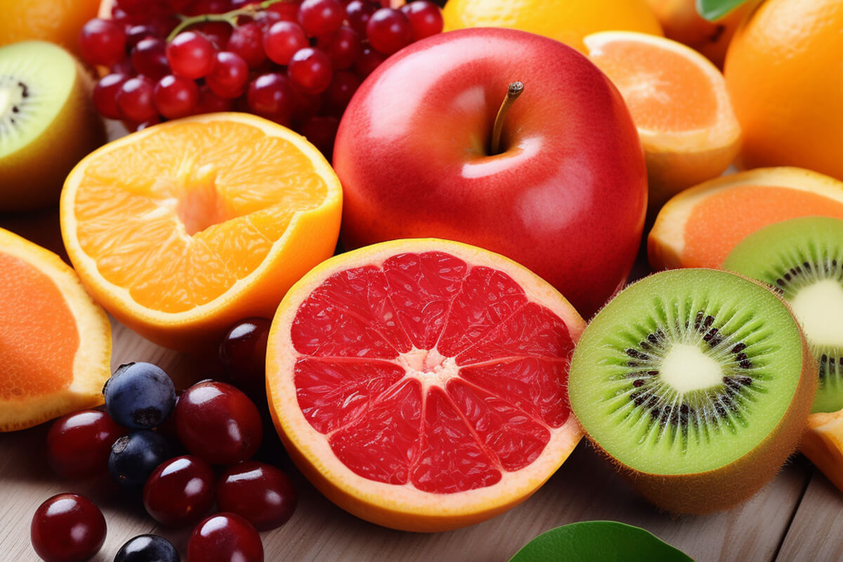 various fruits that contain vitamin c