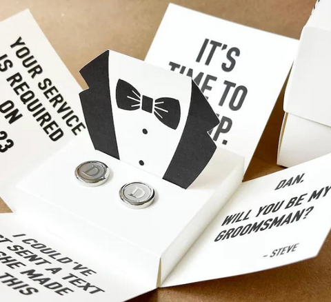27 Creative Groomsmen Proposal Cards to Impress Your Crew - GroomsDay