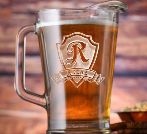 Monogrammed Ultimate Beer Pitcher